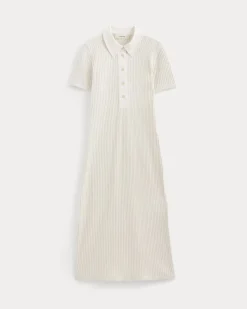 The Cozy Rib Polo Dress