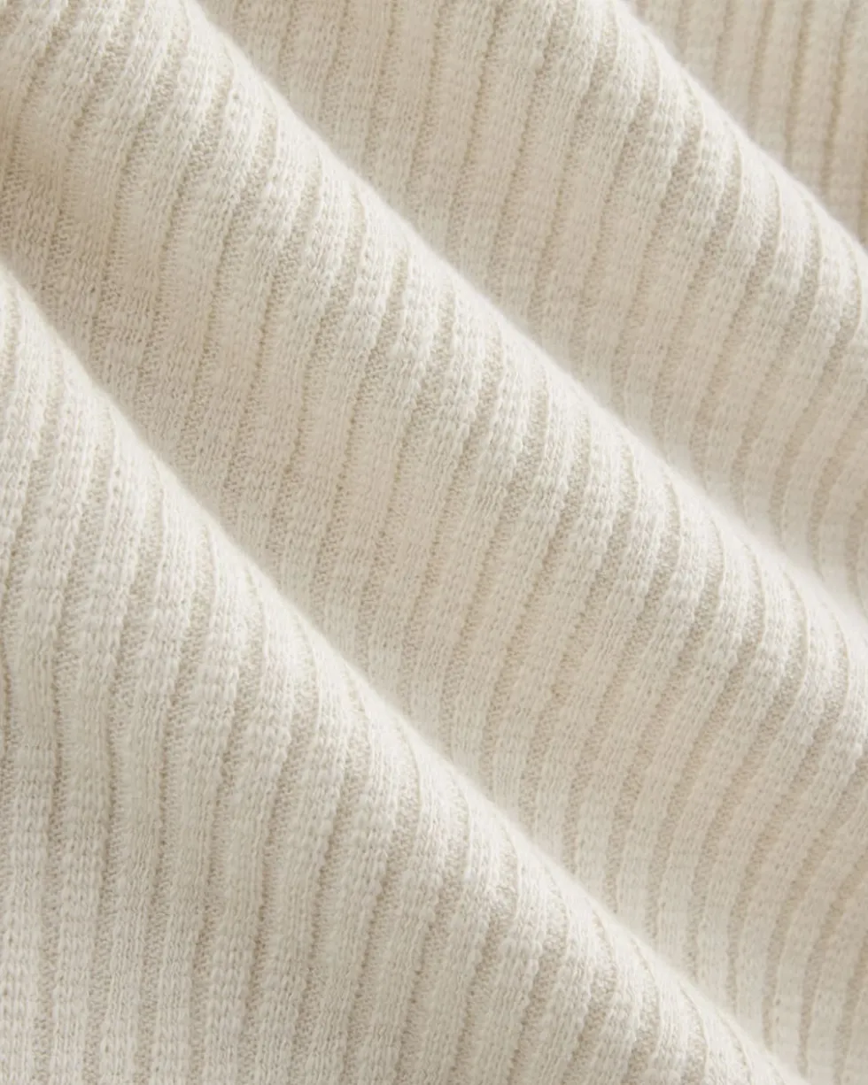The Cozy Rib Polo Dress