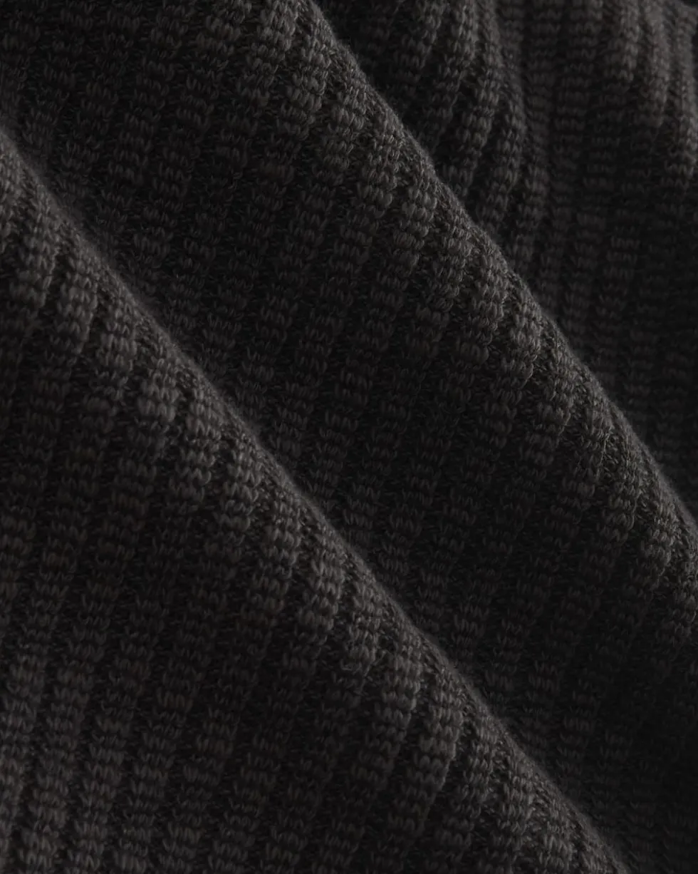 The Cozy Rib Polo Dress