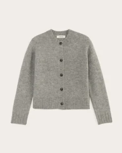 The Crew Cardigan in Alpaca