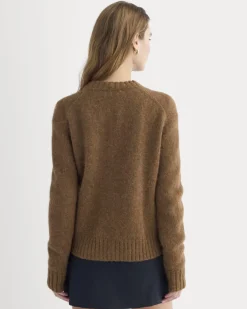 The Crew Cardigan in Alpaca