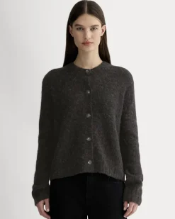 The Crew Cardigan in Alpaca