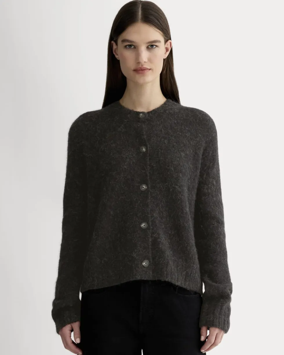 The Crew Cardigan in Alpaca