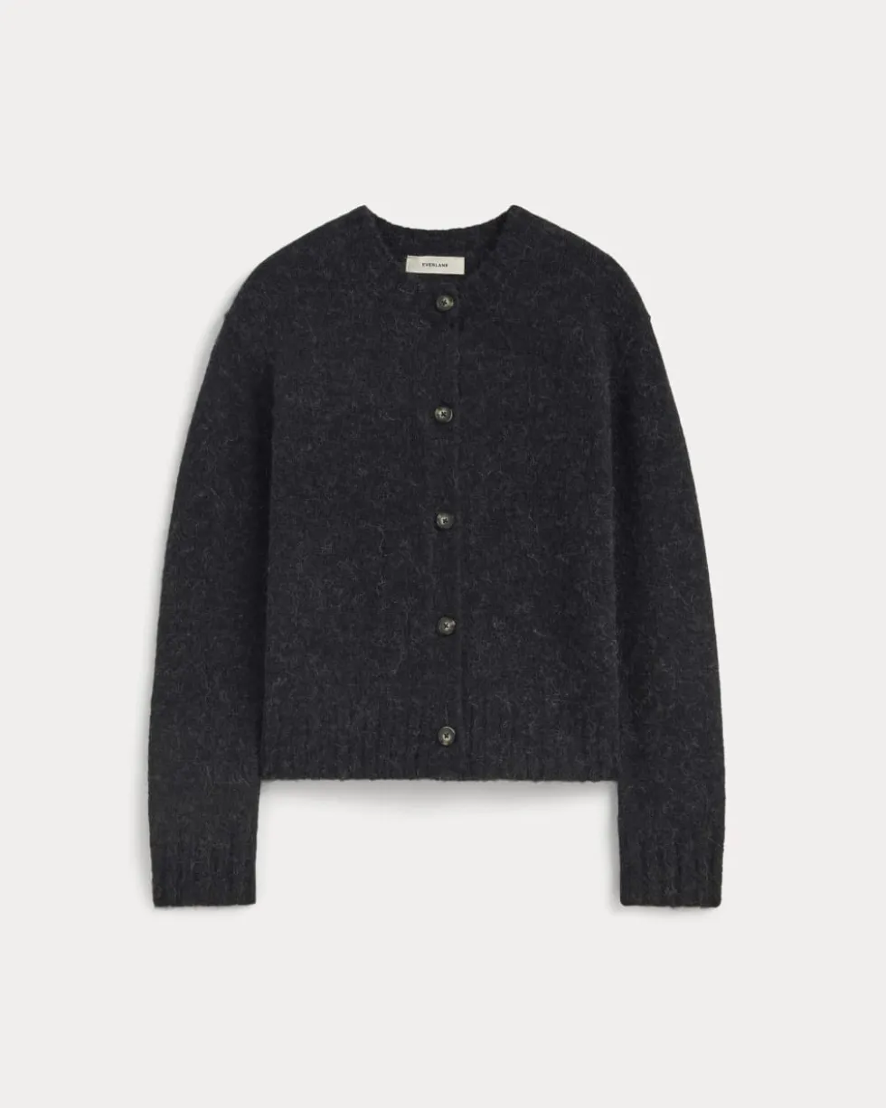 The Crew Cardigan in Alpaca