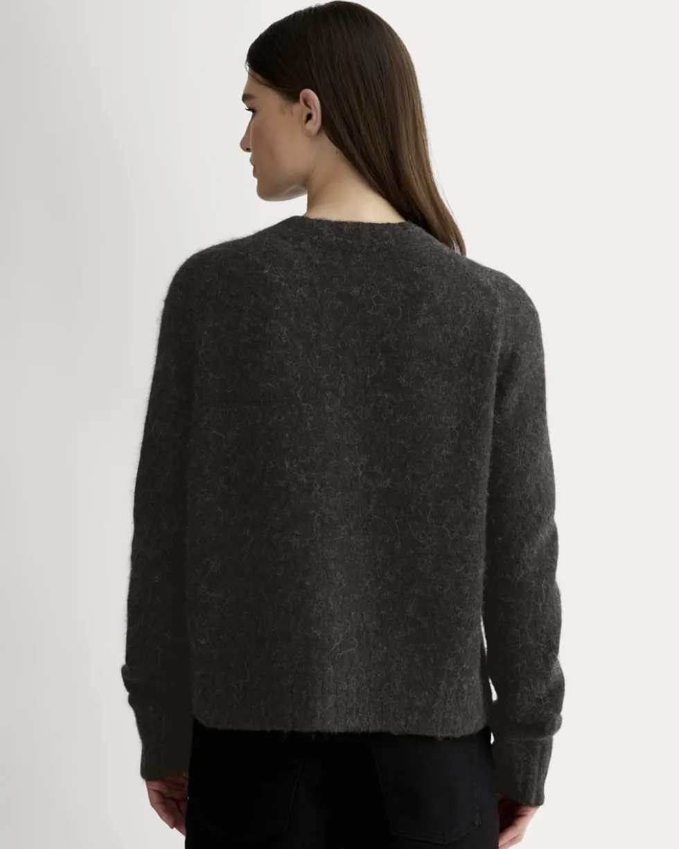 The Crew Cardigan in Alpaca