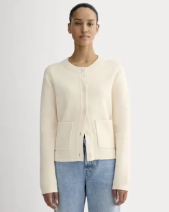 The Crew Cardigan in Everyday Cotton