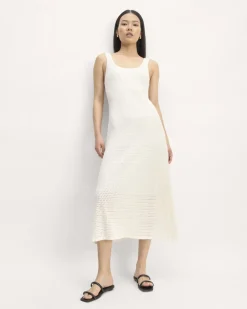 The Crochet Knit Tank Dress
