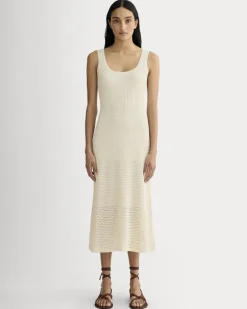 The Crochet Knit Tank Dress