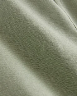 The Crossback Tank in Linen