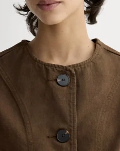 The Denim Barrel Jacket