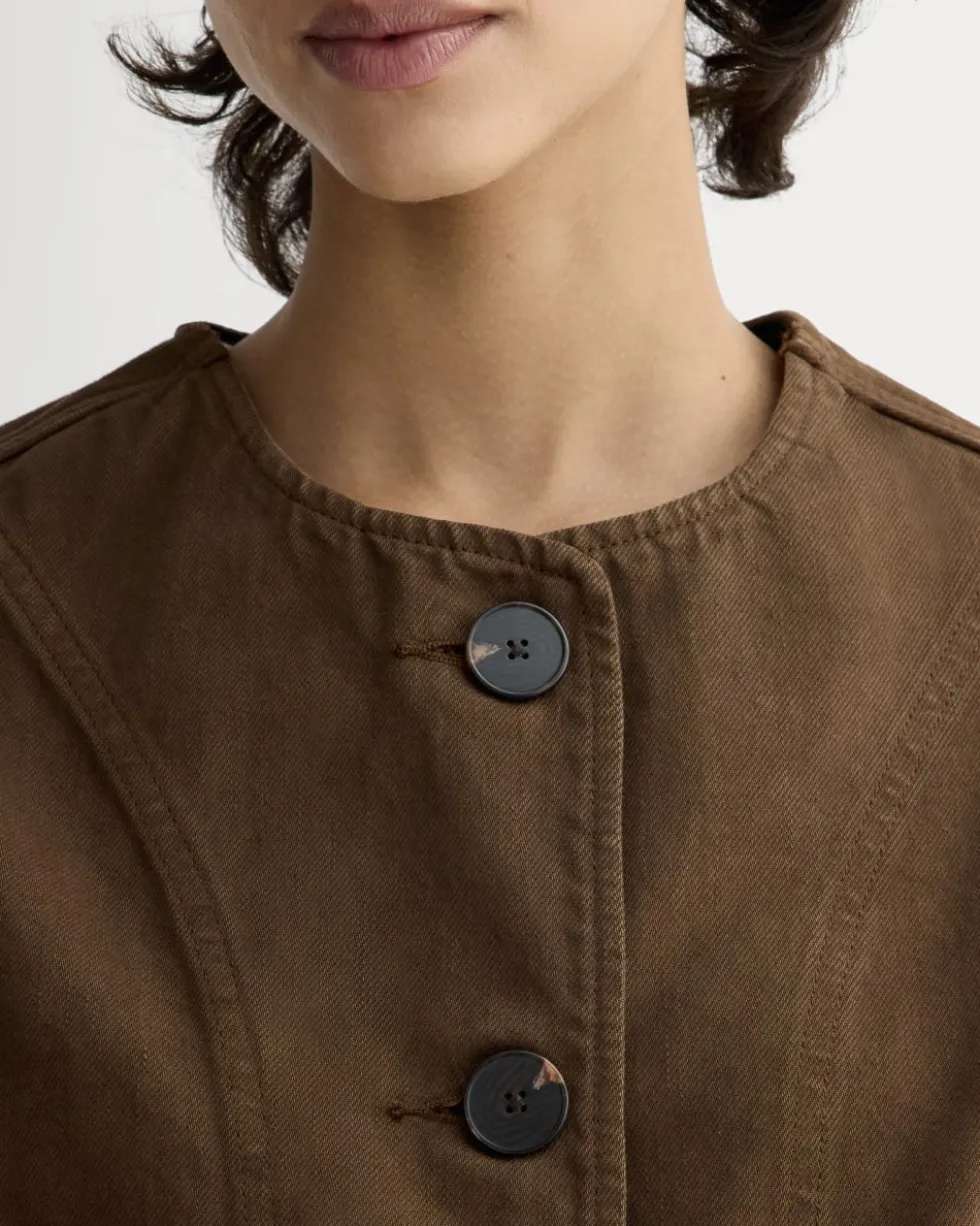 The Denim Barrel Jacket