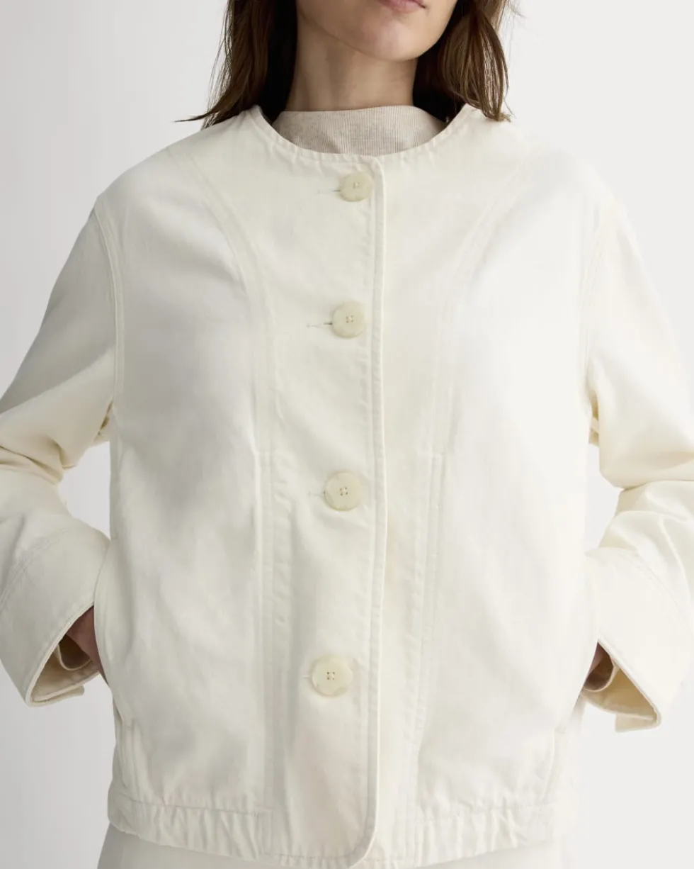 The Denim Barrel Jacket