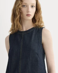 The Denim Shift Dress