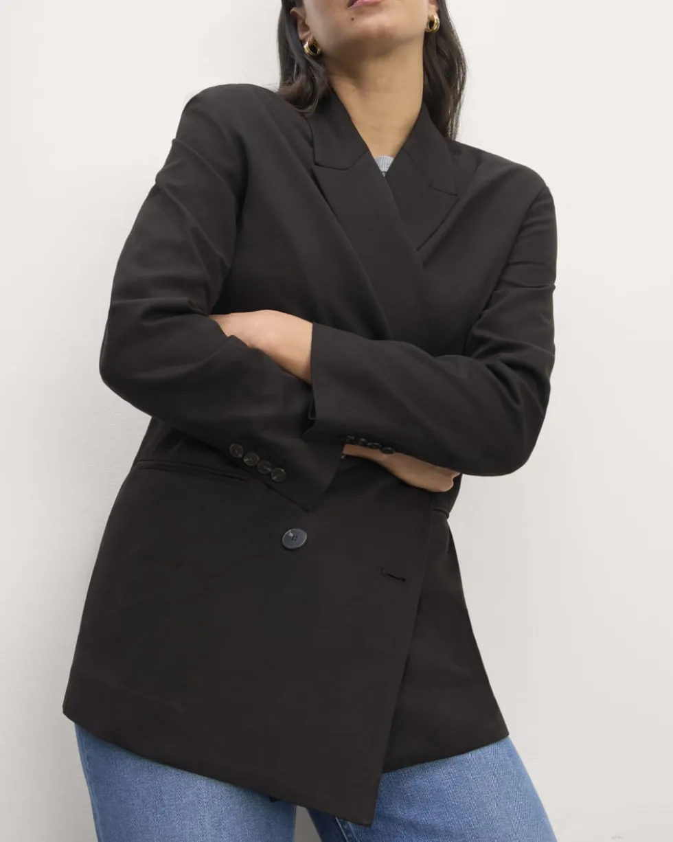 The Double-Breasted Blazer in Buttersmooth