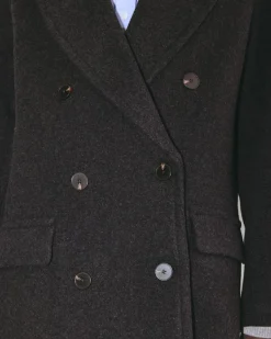The Double-Breasted Coat in Wool
