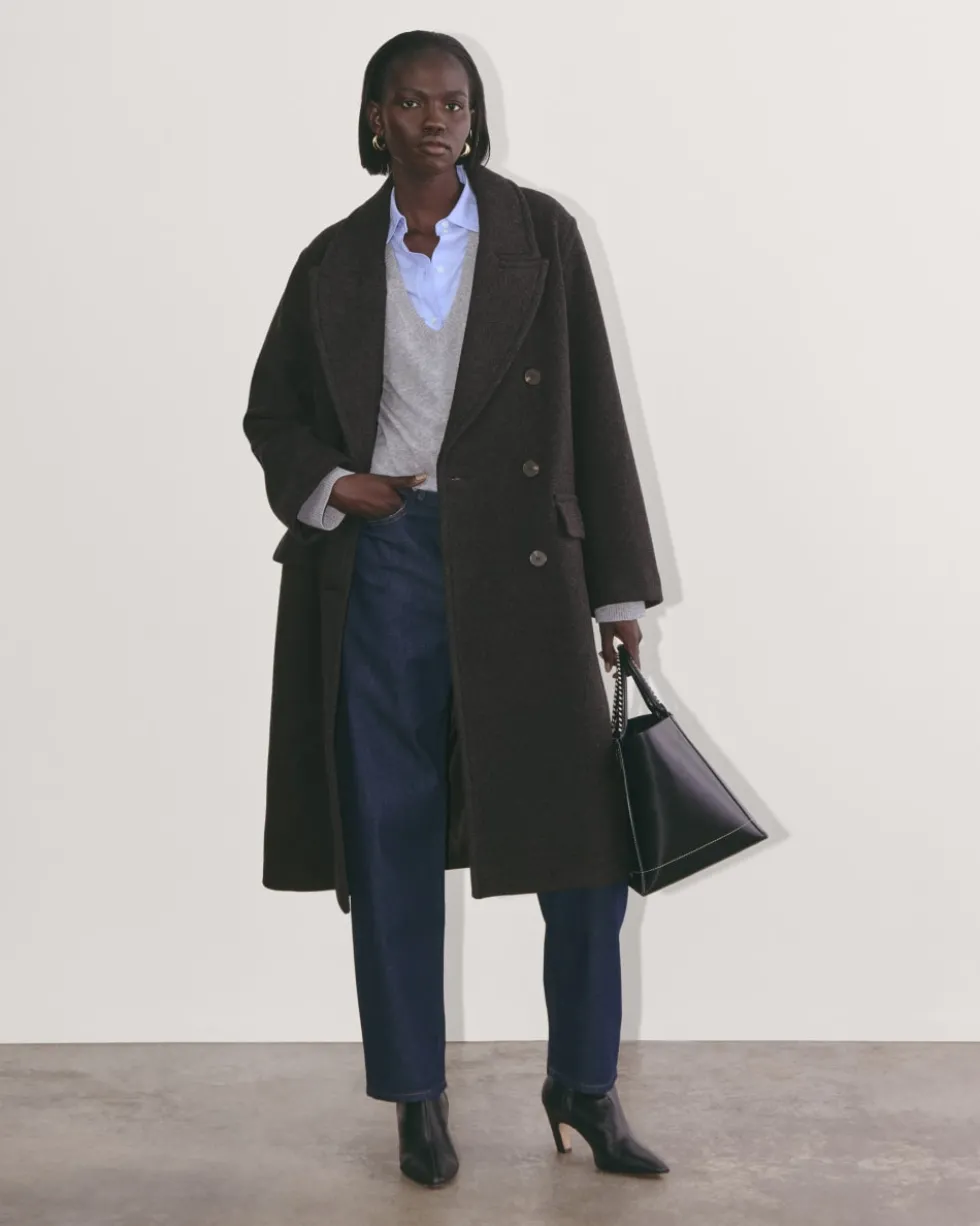 The Double-Breasted Coat in Wool