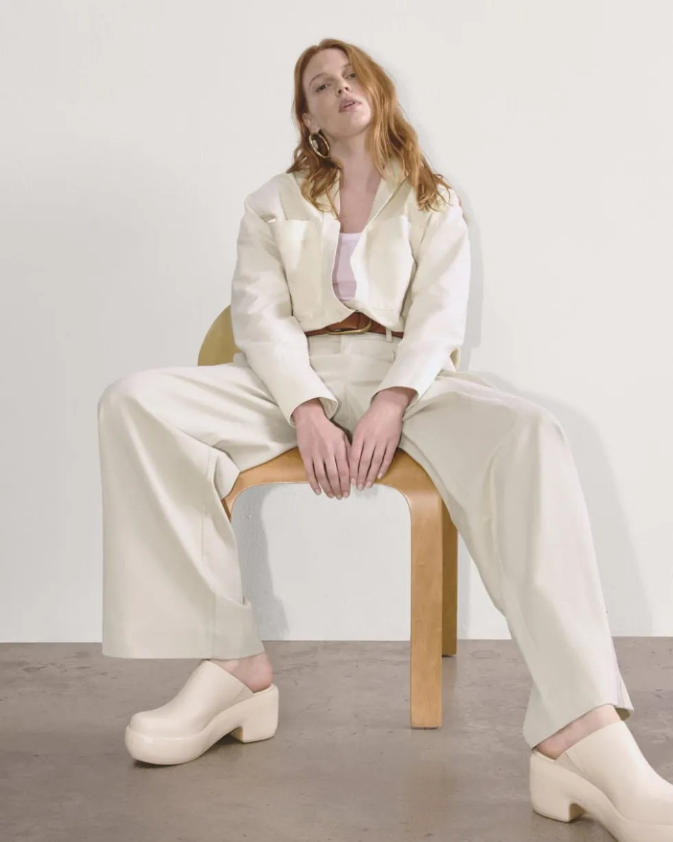 The Draper Pleated Pant in Buttersmooth