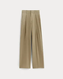 The Draper Pleated Pant in Buttersmooth