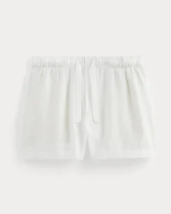 The Drawstring Boxer Short in Linen