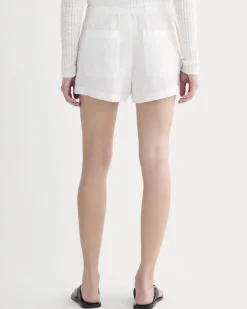 The Drawstring Boxer Short in Linen