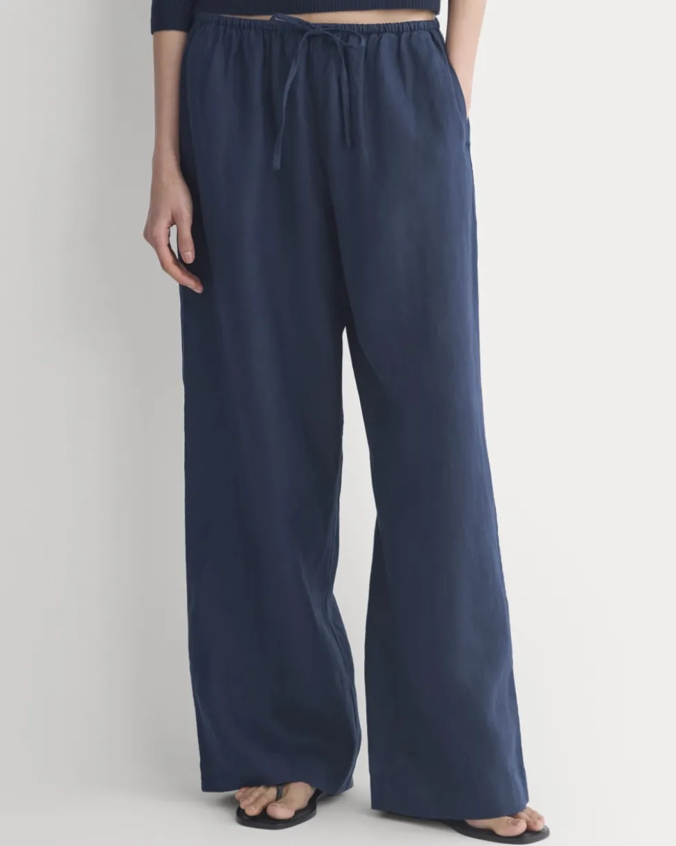 The Drawstring Pant in Linen