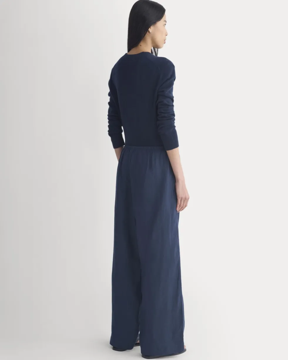 The Drawstring Pant in Linen