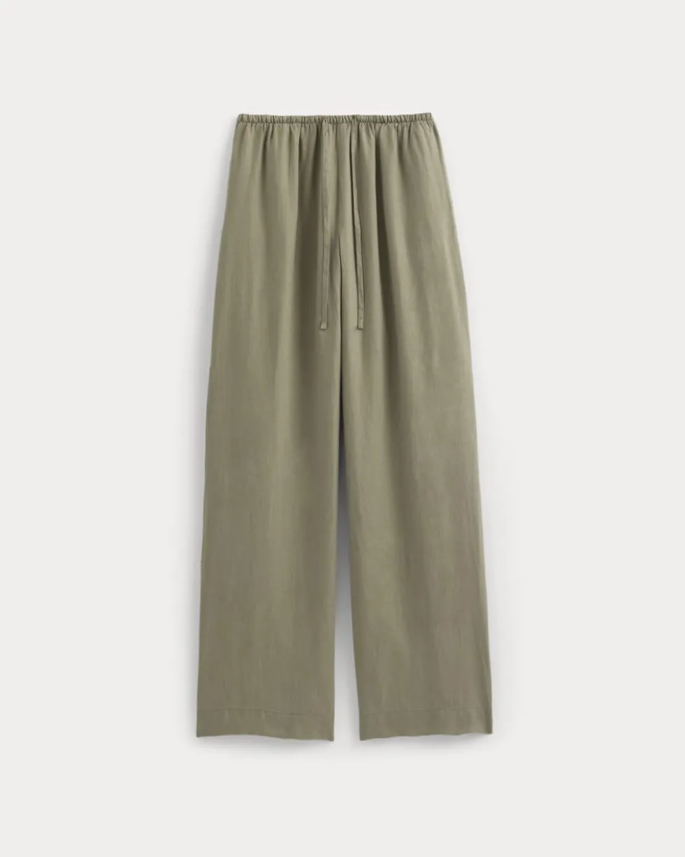 The Drawstring Pant in Linen
