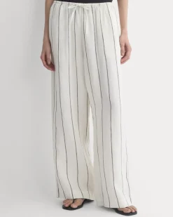 The Drawstring Pant in Linen