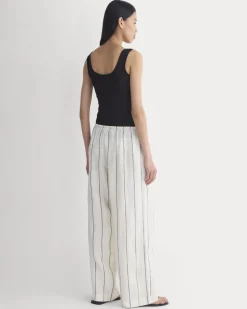The Drawstring Pant in Linen