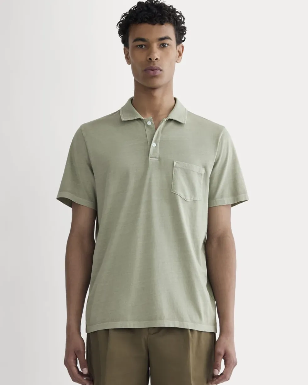 The Essential Organic Garment-Dyed Polo