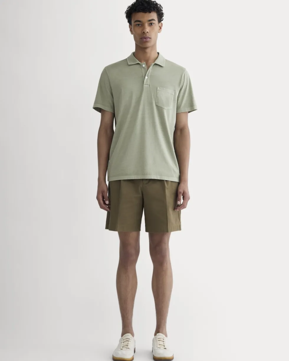 The Essential Organic Garment-Dyed Polo