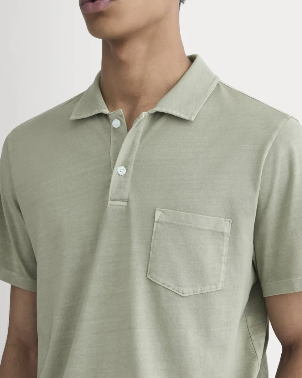 The Essential Organic Garment-Dyed Polo