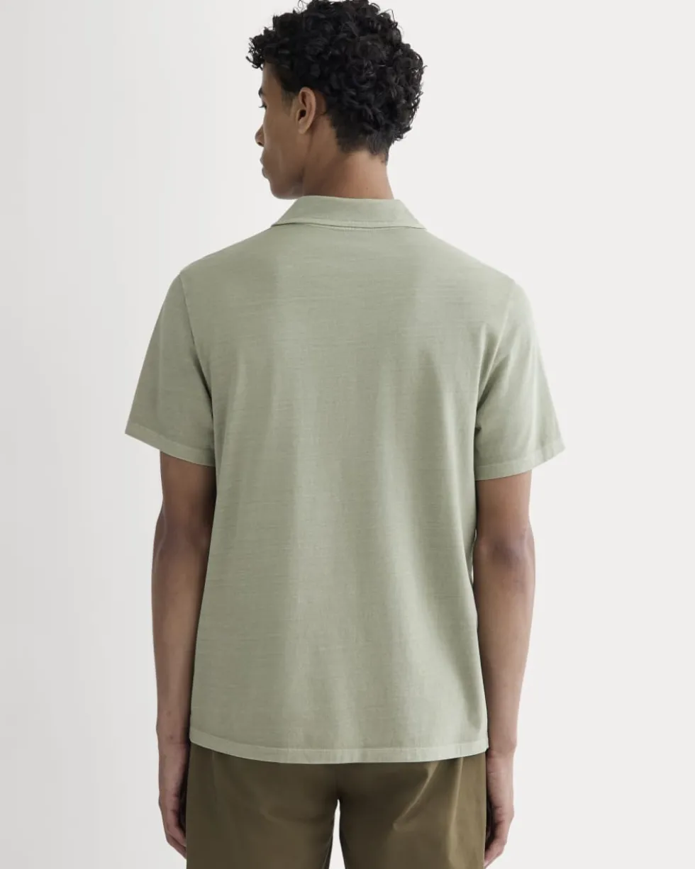 The Essential Organic Garment-Dyed Polo