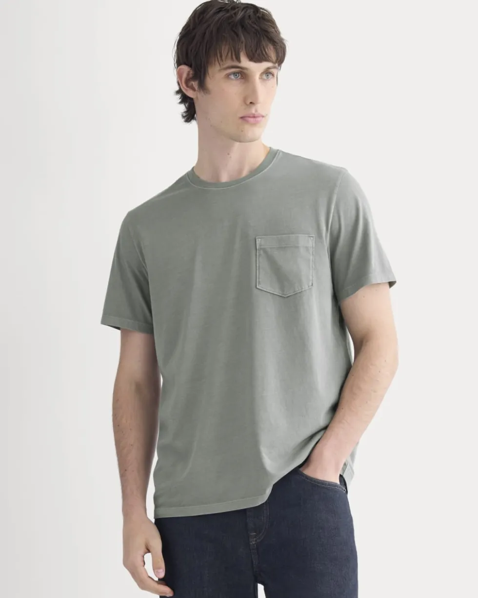 The Essential Organic Garment-Dyed Crew