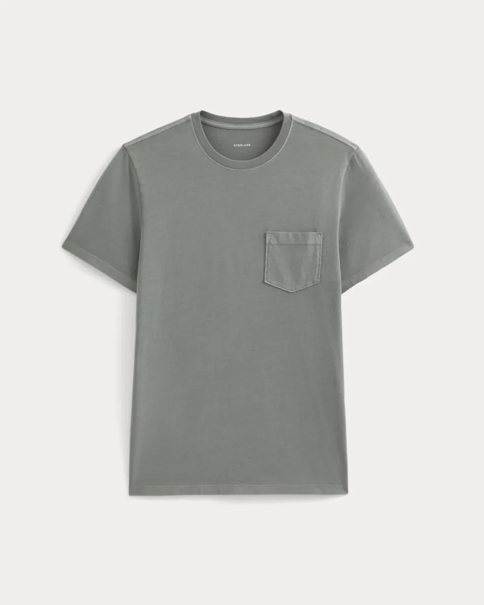 The Essential Organic Garment-Dyed Crew