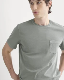 The Essential Organic Garment-Dyed Crew