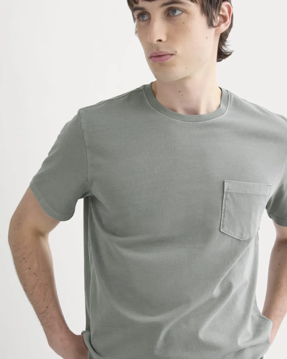 The Essential Organic Garment-Dyed Crew