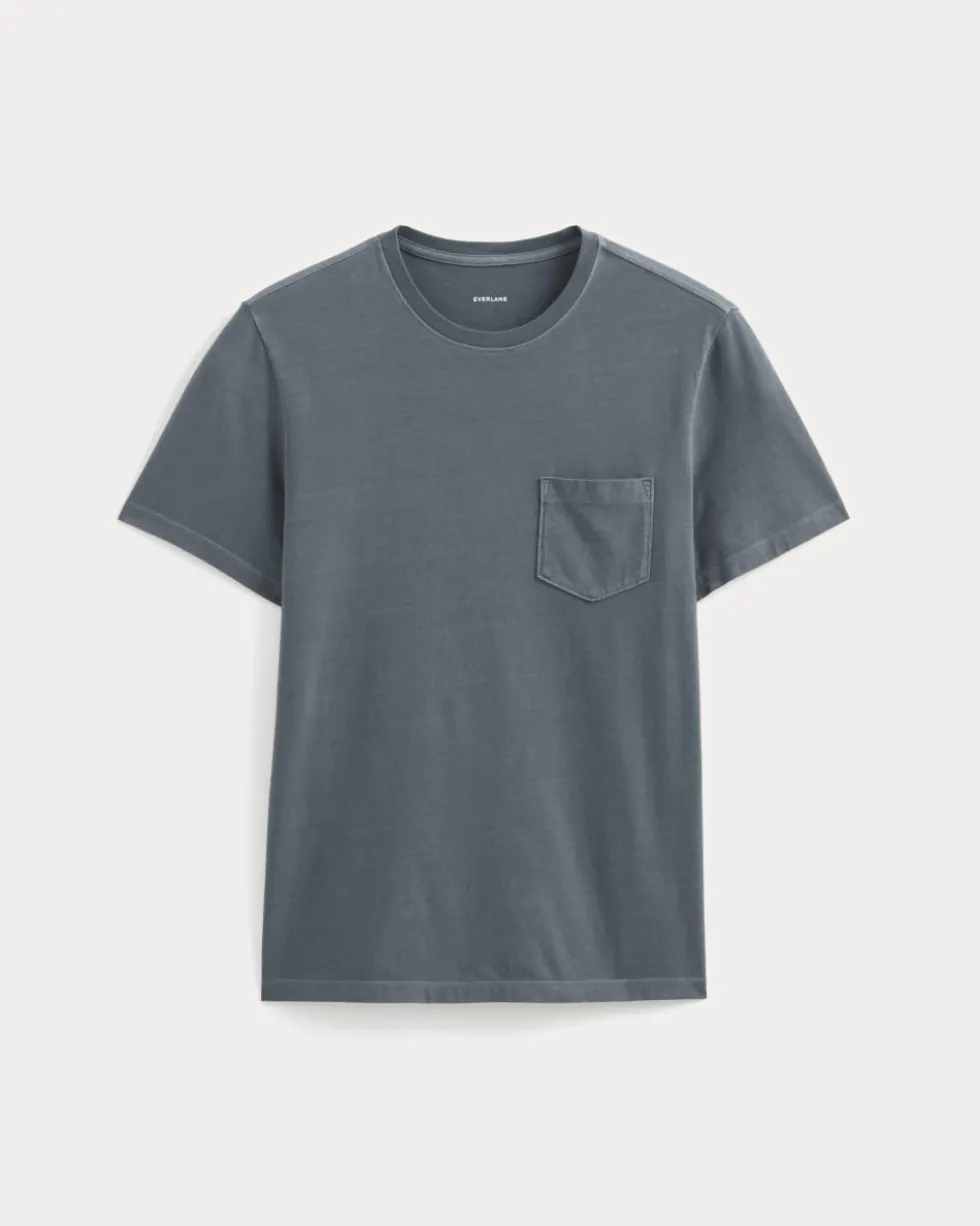 The Essential Organic Garment-Dyed Crew