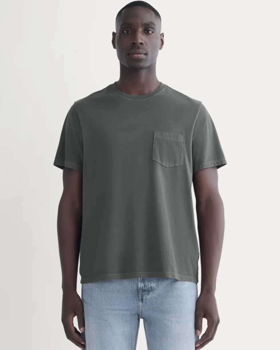 The Essential Organic Garment-Dyed Crew
