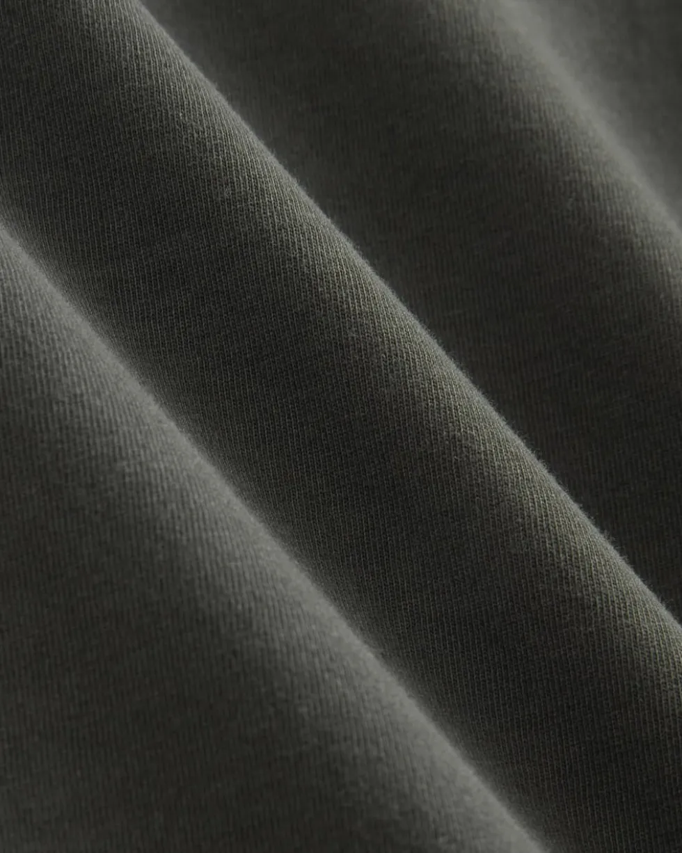The Essential Organic Garment-Dyed Crew