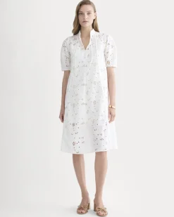 The Eyelet Midi Dress