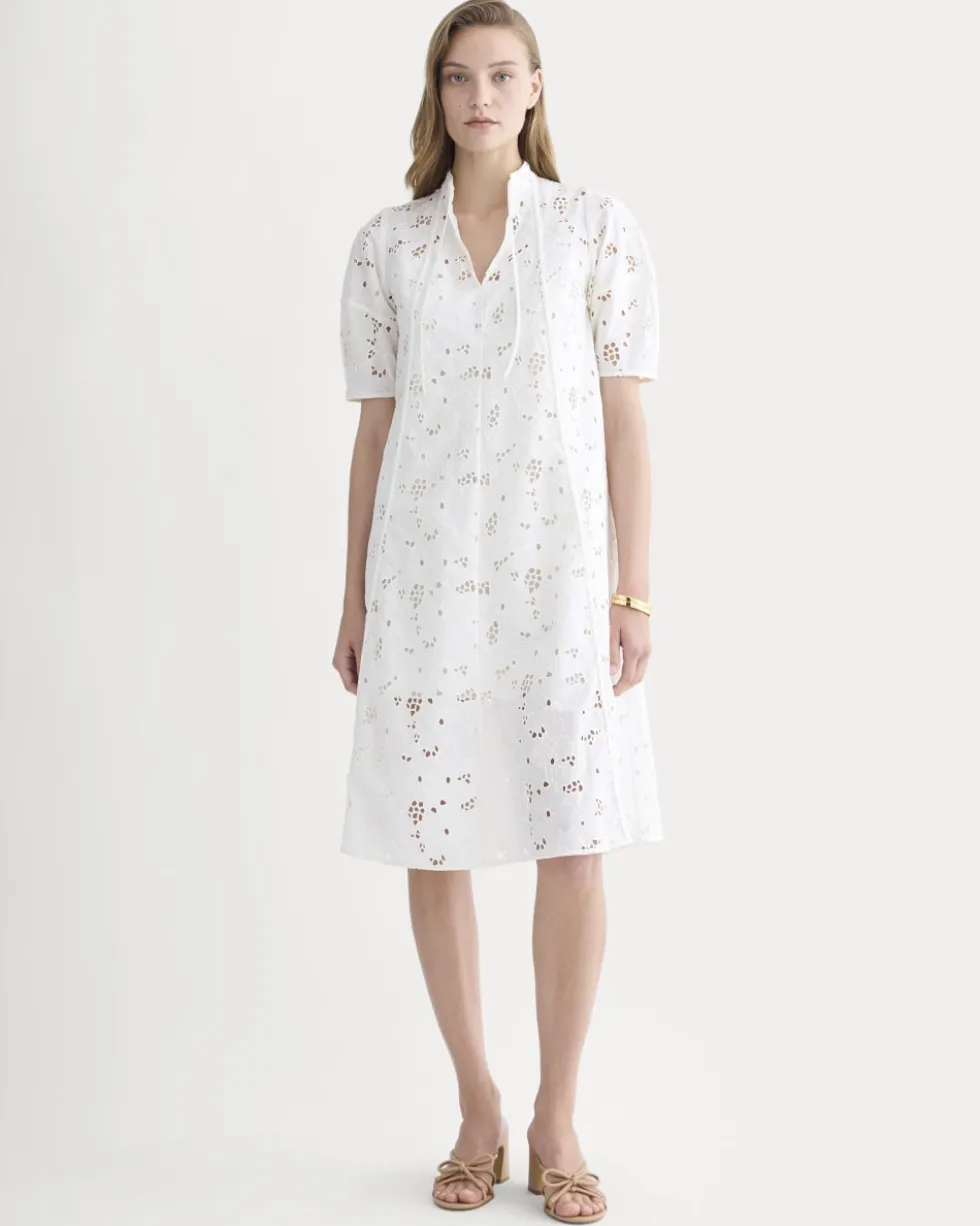 The Eyelet Midi Dress