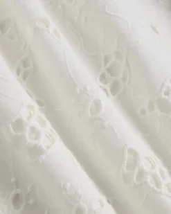 The Eyelet Mini Shift Dress