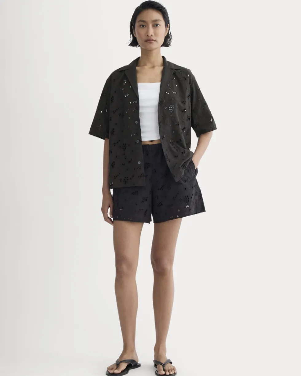 The Eyelet Pull-On Short