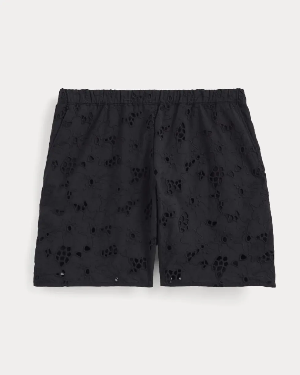 The Eyelet Pull-On Short