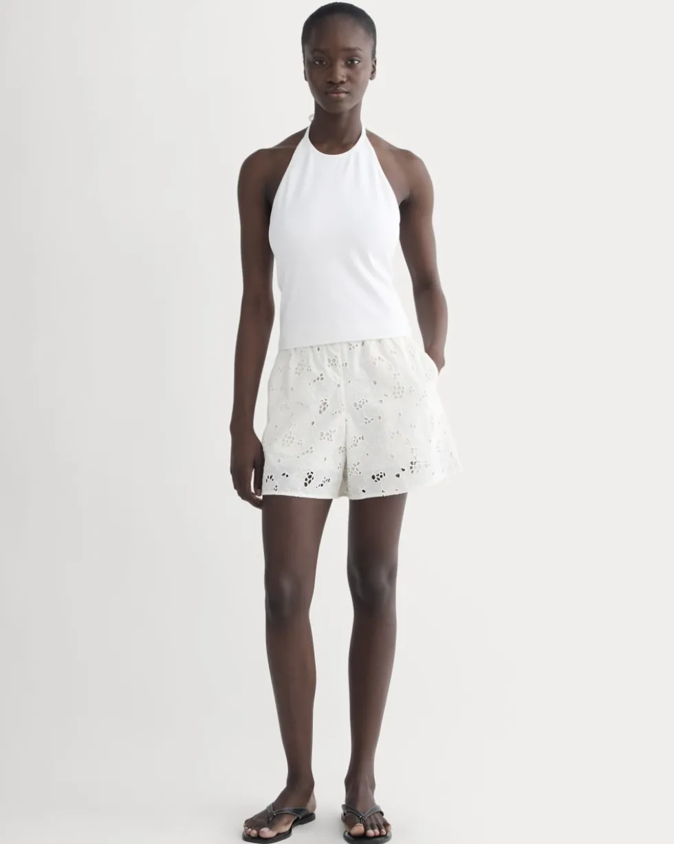 The Eyelet Pull-On Short