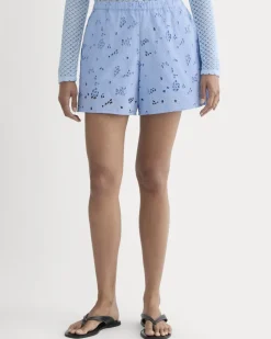 The Eyelet Pull-On Short