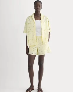 The Eyelet Pull-On Short