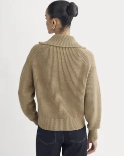 The Full-Zip Sweater in Everyday Cotton