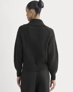 The Full-Zip Sweater in Everyday Cotton